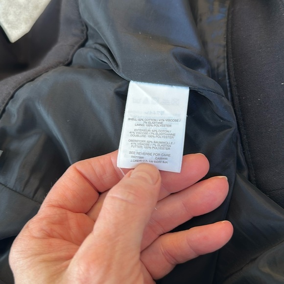 J Crew Fully Lined No. 2 Pencil Skirt, Black, Size 6, Cotton Blend, EUC - Picture 7 of 7